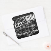 Sticker Carré T22 à 75mm (Enveloppe)