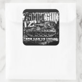Sticker Carré T22 à 75mm (Sac)