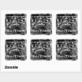 Sticker Carré T-35 (Feuille)