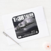 Sticker Carré T-38 Talon (Enveloppe)