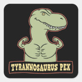 Sticker Carré T-Pex (Devant)