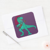 Sticker Carré T-Rex ADH (Enveloppe)