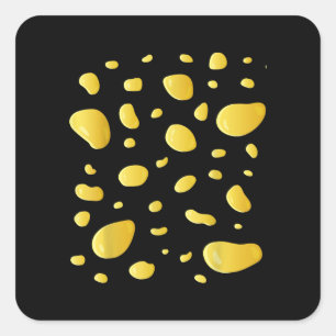 Sticker Carré T-shirt Halloween Costume