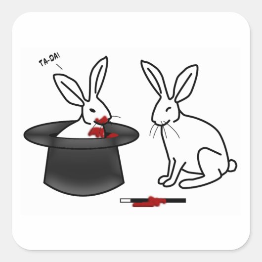 STICKER CARRÉ TA-DA ! (Devant)