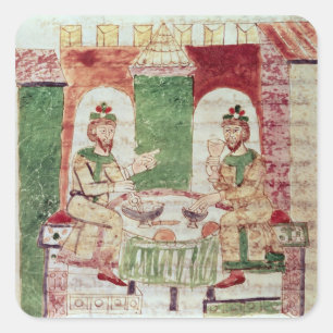 Sticker Carré Tableau des riches, de "De Universo" par