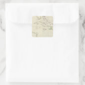 Sticker Carré Tableau général des Antilles (Sac)