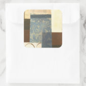 Sticker Carré Tableau moderne à panneaux (Sac)