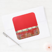 Sticker Carré Tableau rouge (Enveloppe)