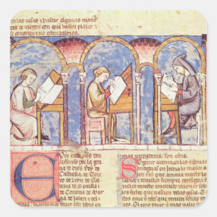 Sticker Carré Tableurs de jeux, du 'livre des jeux