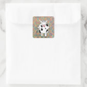 Sticker Carré Tablier d'impression tout-en-un (Sac)