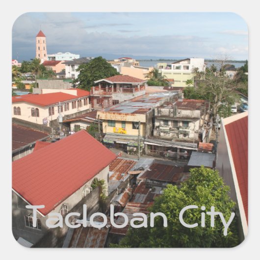 Sticker Carré Tacloban (Devant)