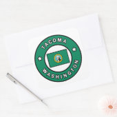 Sticker Carré Tacoma Washington (Enveloppe)