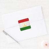 Sticker Carré Tadjikistan (Enveloppe)
