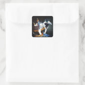 Sticker Carré taekwondo (Sac)