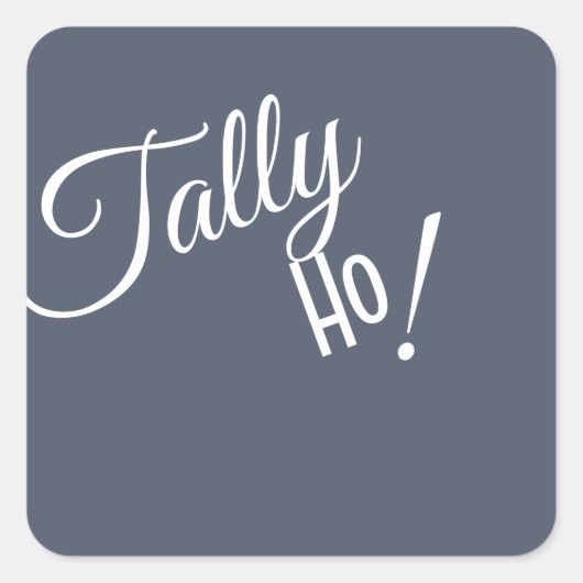 Sticker Carré tallon ho (Devant)