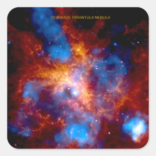 Sticker Carré Tarantula Nebula