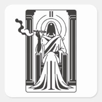 Tarot High Prestess Weight Fumer Occulte