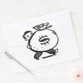 STICKER CARRÉ T'AS DE L'ARGENT ? (Enveloppe)