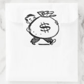 STICKER CARRÉ T'AS DE L'ARGENT ? (Sac)