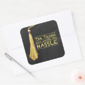 Sticker Carré Tassel Hassle Gold (Enveloppe)