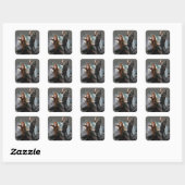 Sticker Carré TAURIEL™ et LEGOLAS GREENLEAF™ Graphique (Feuille)