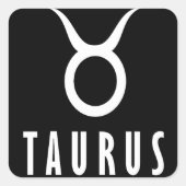 Sticker Carré Tauris zodiaque (Devant)