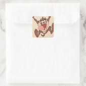 Sticker Carré TAZ™ Sautant (Sac)