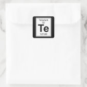 Sticker Carré Te - Tellurium (Sac)