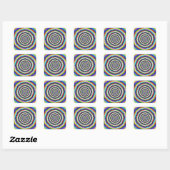Sticker Carré Teaser brain (Feuille)