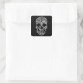 Sticker Carré Technicien en radiologie Technique Rad Tech Techno (Sac)