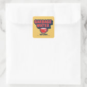 Sticker Carré Ted Lasso | Garbage Water Tea Graphic (Sac)