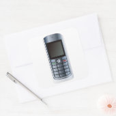 Sticker Carré Téléphone portable (Enveloppe)