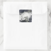 Sticker Carré Tempête tropicale Arthur (Sac)