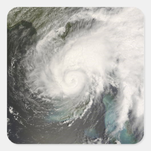Sticker Carré Tempête tropicale Fay (Devant)