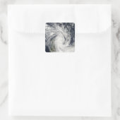 Sticker Carré Tempête tropicale Jade débarquant sur Madagascar (Sac)