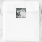 Sticker Carré Tempête tropicale Noel sur Haïti (Sac)