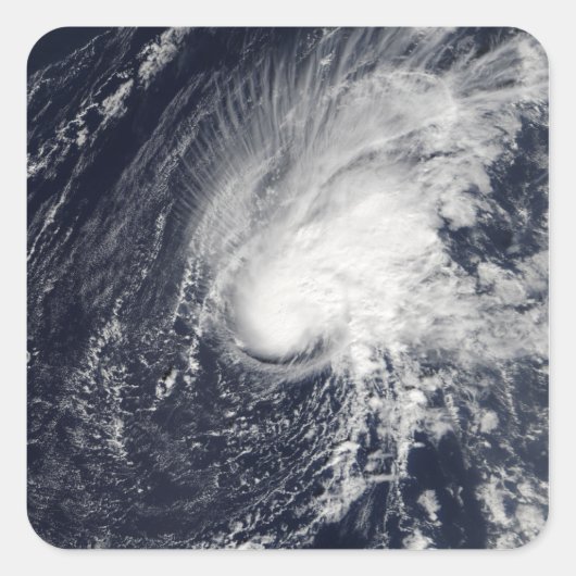 Sticker Carré Tempête tropicale Zeta (Devant)