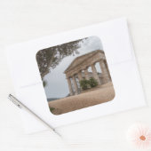 Sticker Carré Temple grec à Segesta, Sicile (Enveloppe)