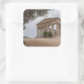 Sticker Carré Temple grec à Segesta, Sicile (Sac)