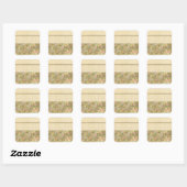 Sticker Carré Tennessee US (Feuille)