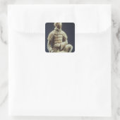 Sticker Carré Terracotta Army, dynastie Qin, 210 av. J.-C. (Sac)