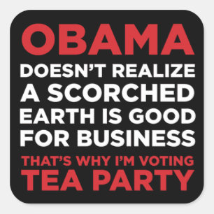 Sticker Carré Terre balisée