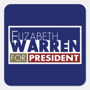 Sticker Carré Terriers d'Elizabeth pour le Président V1