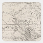 Sticker Carré Territoire indien (Devant)