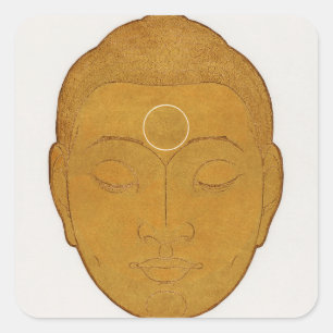 Sticker Carré Tête de Bouddha (1943)