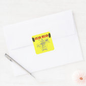 STICKER CARRÉ TÊTE D'ENFANT (Enveloppe)