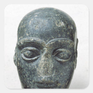 Sticker Carré Tête d'un homme