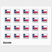 Sticker Carré Texas (Feuille)