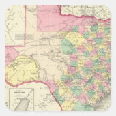 Sticker Carré Texas 4 (Devant)