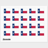 Sticker Carré Texas Flag - Texan Pride (Feuille)